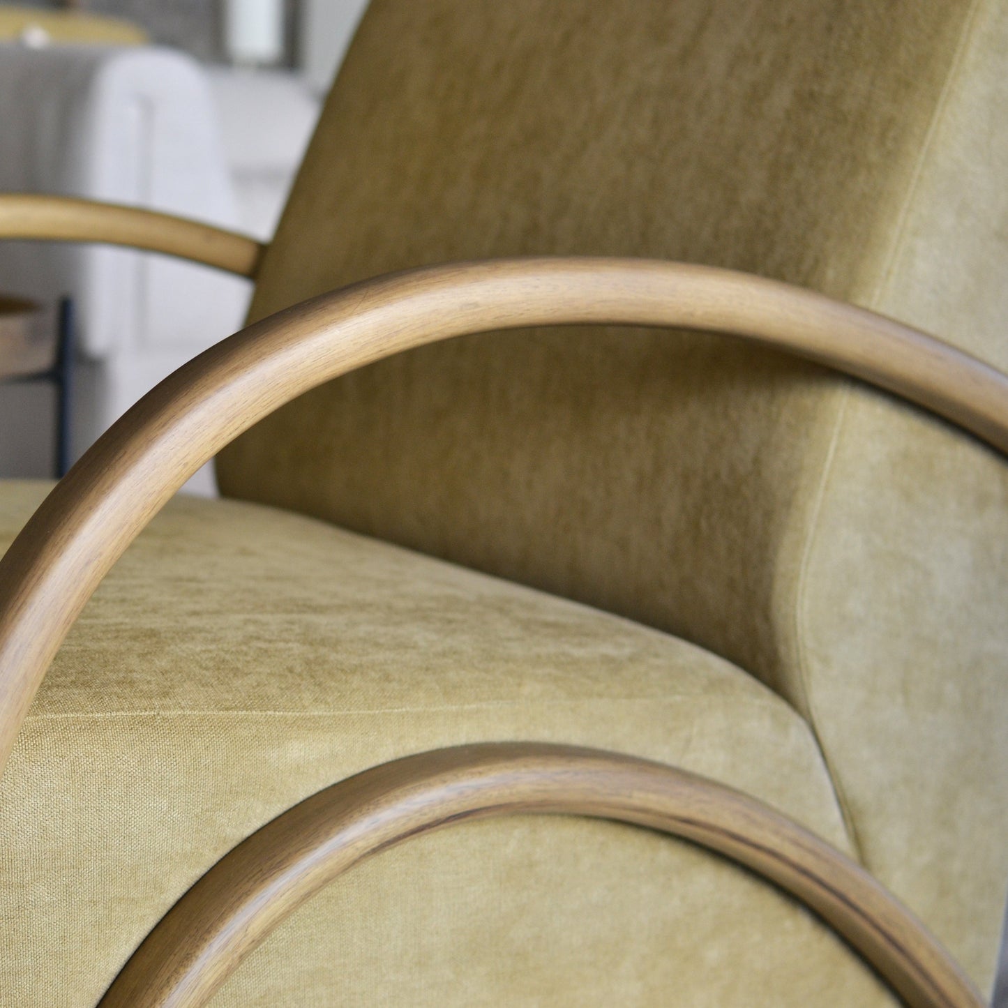 Curved Armchair