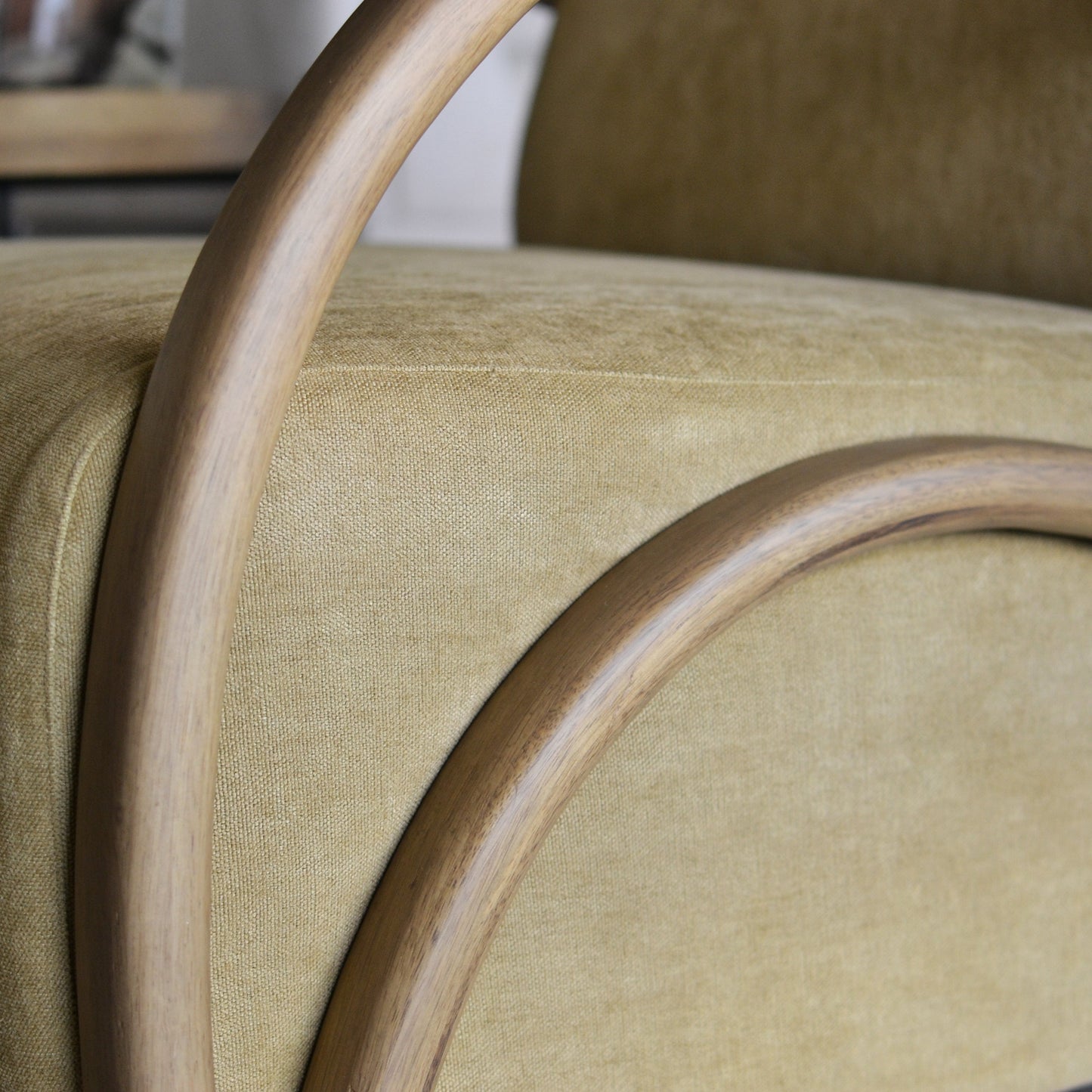 Curved Armchair