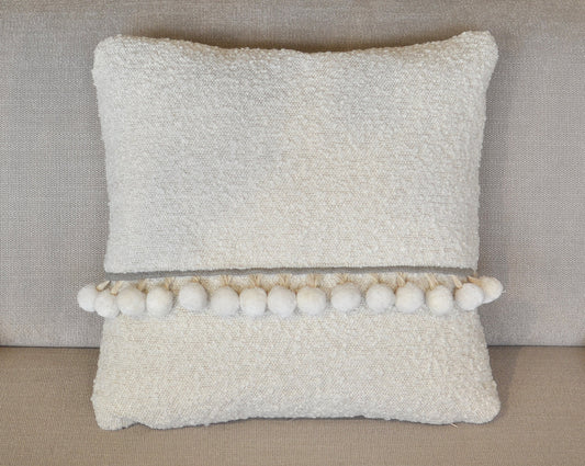 Beige Handmade Cushion 03