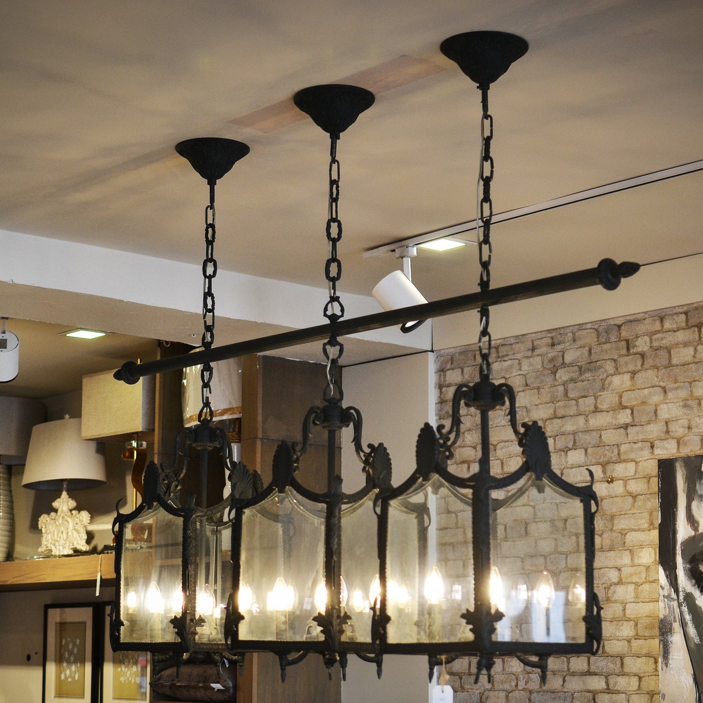 Black Vintage Style Chandelier