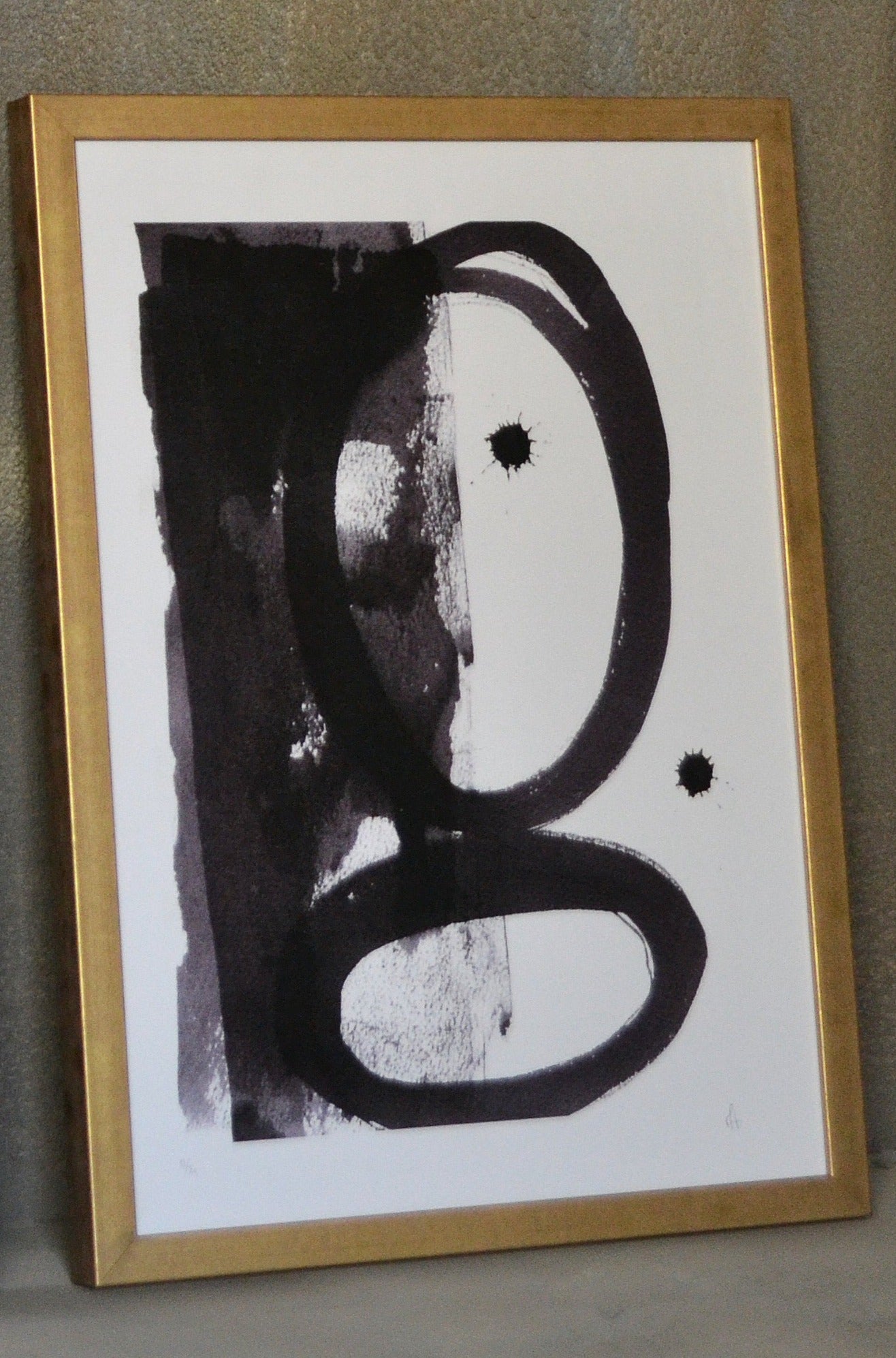 Black Abstract Wall Art