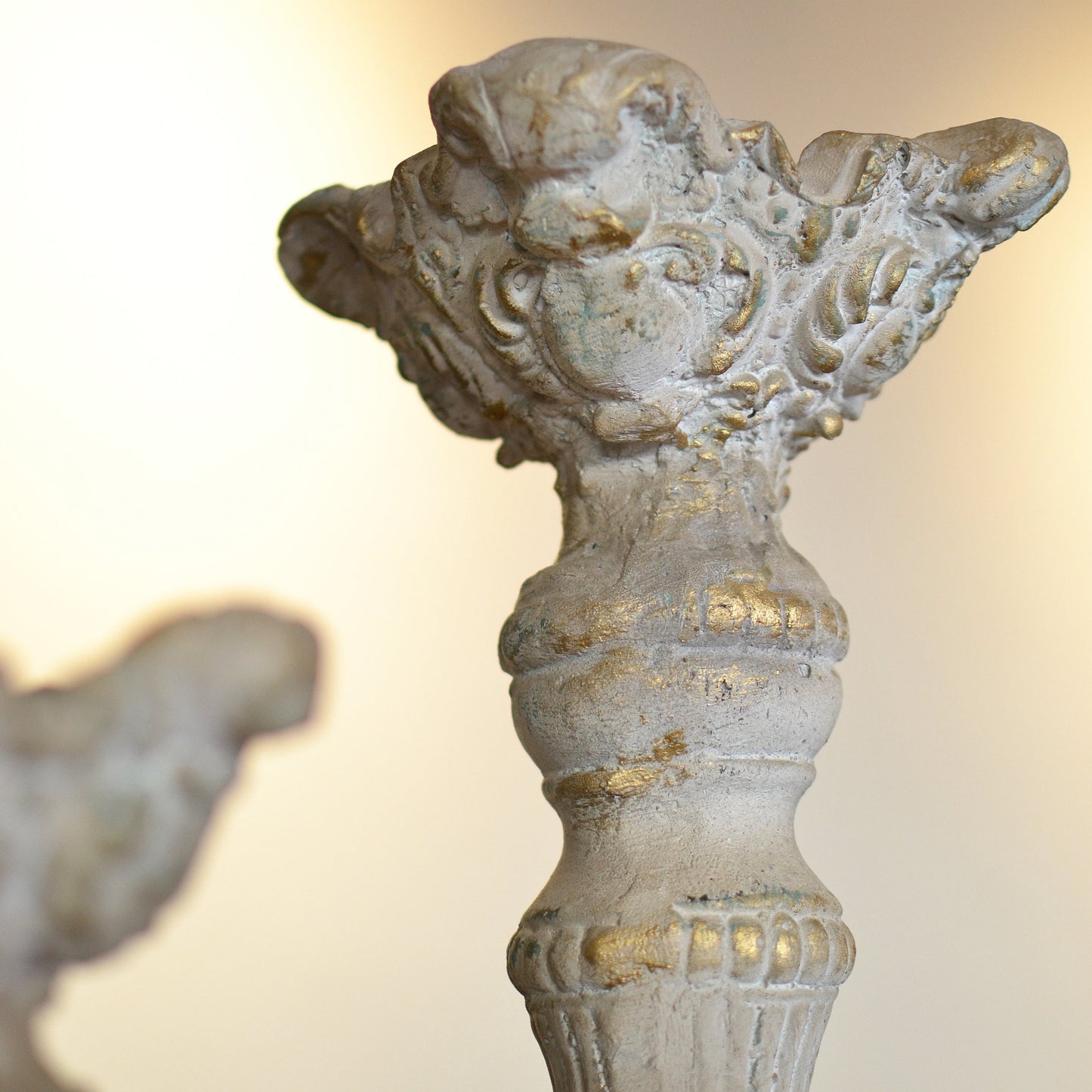 French Style Shabby Candle Holder