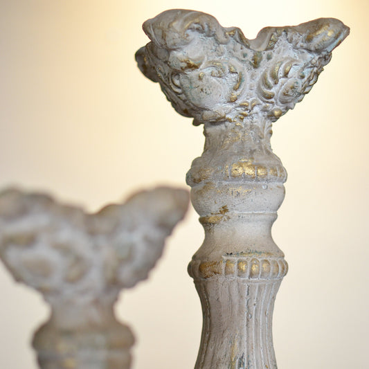 French Style Shabby Candle Holder