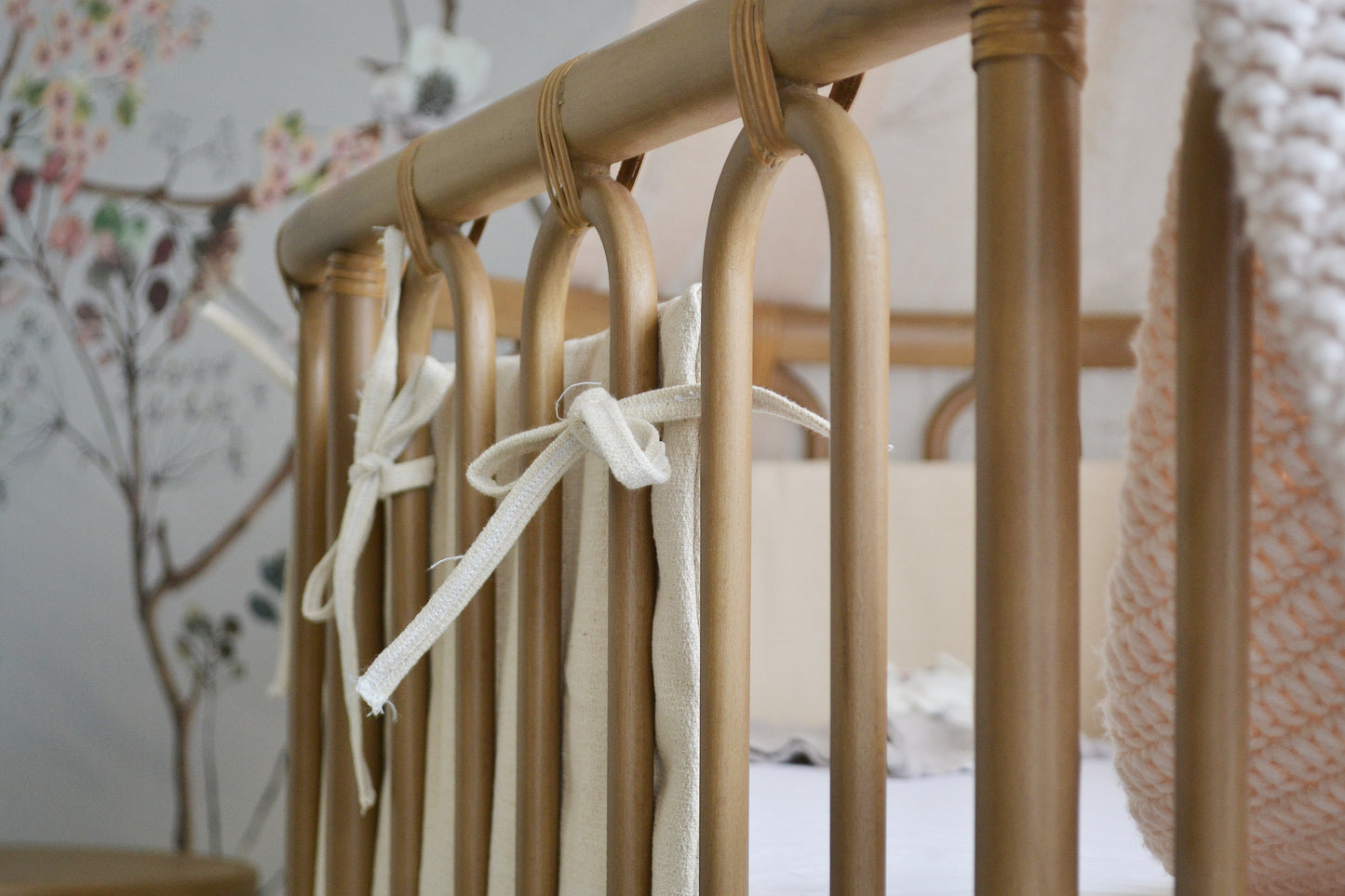 Curved Wooden Crib