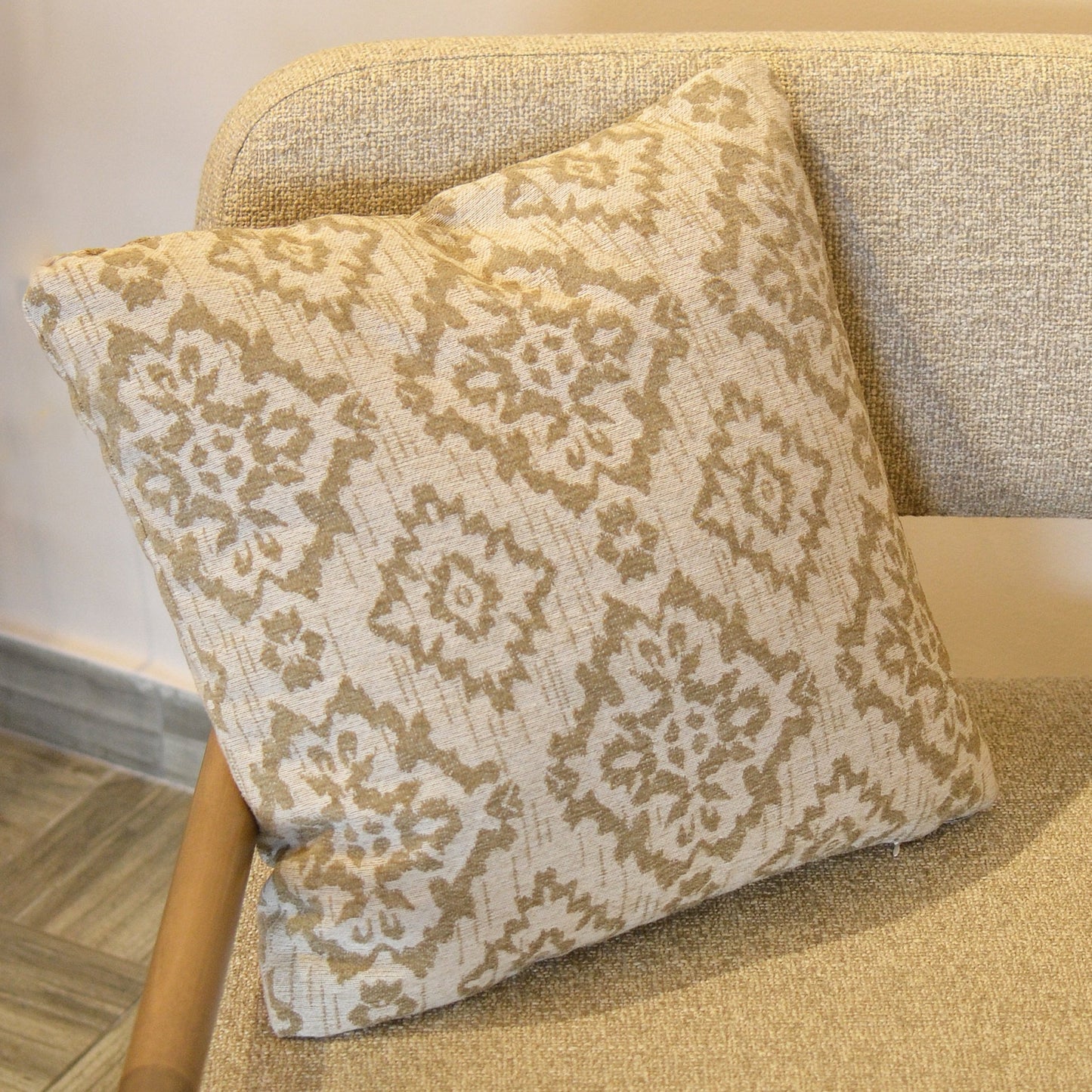 Brown & Beige Cushion