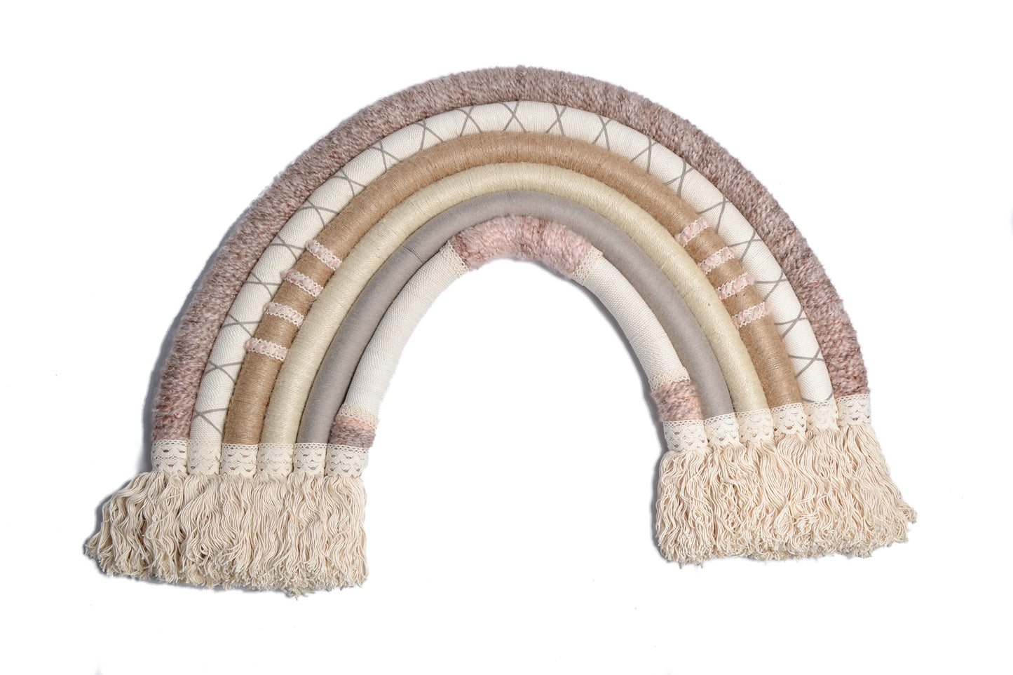 Whimsical Rainbow Wall Piece