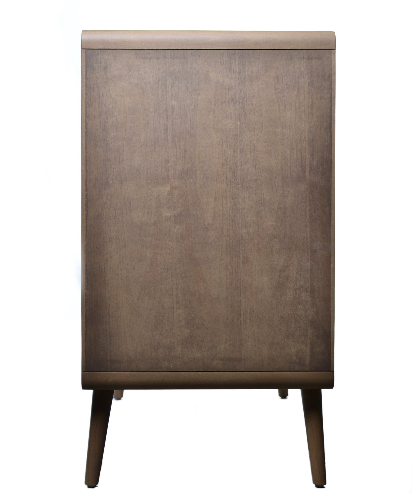 Dark Brown Woven Ratan Chest of Drawers