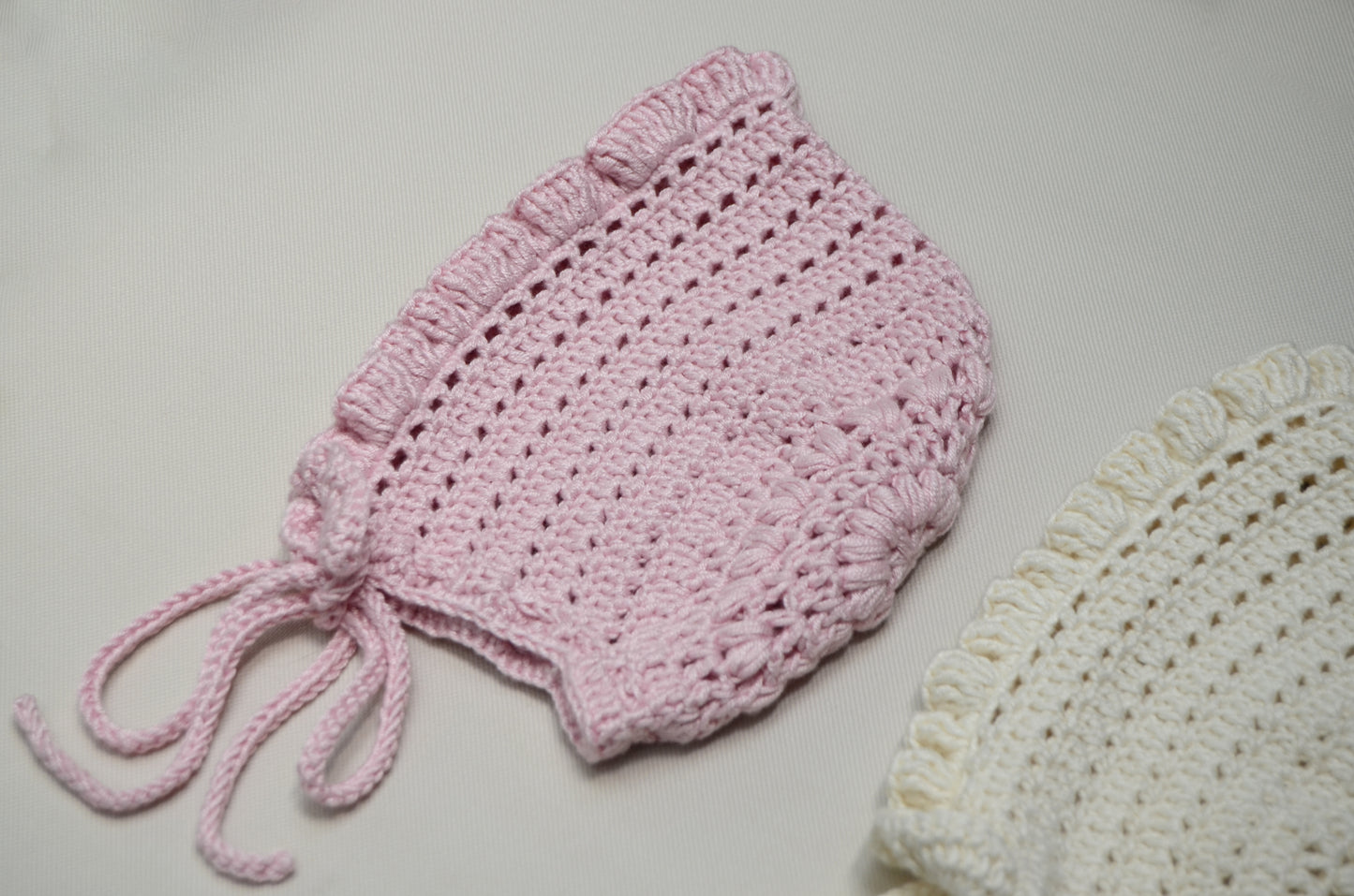 Limited Edition Baby Bonnets - 2 Pieces