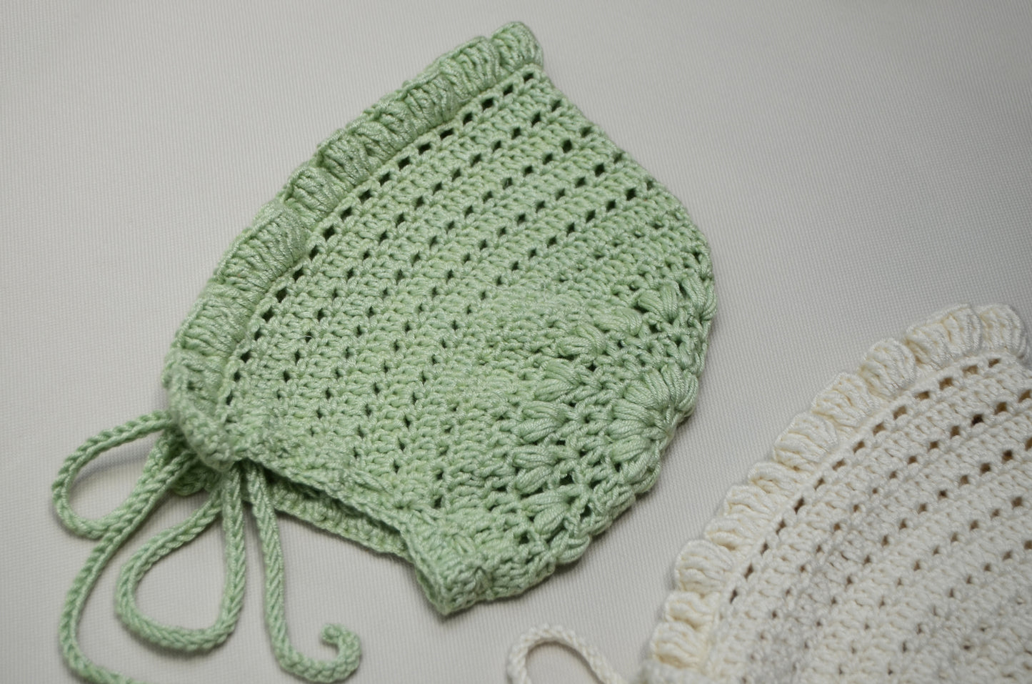 Limited Edition Baby Bonnets - 2 Pieces