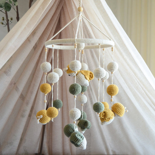 Snail Trail Baby Mobile