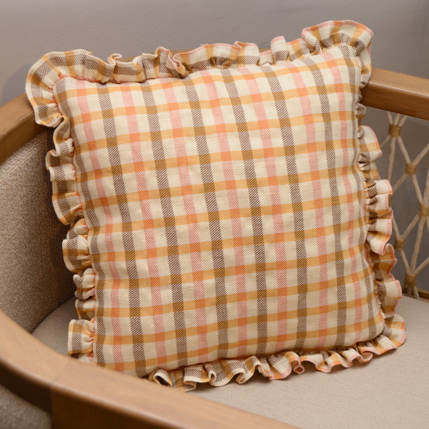 Ruffle Cushions