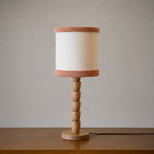 Pink Trim Table Lamp