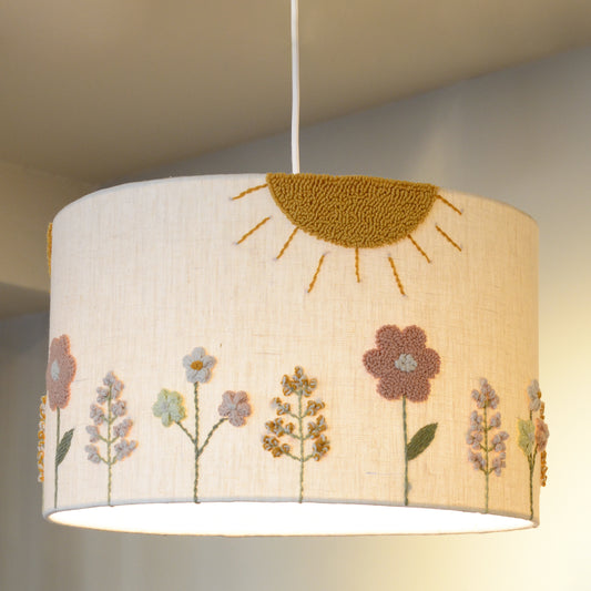 Soft Sun Garden Lamp Shade