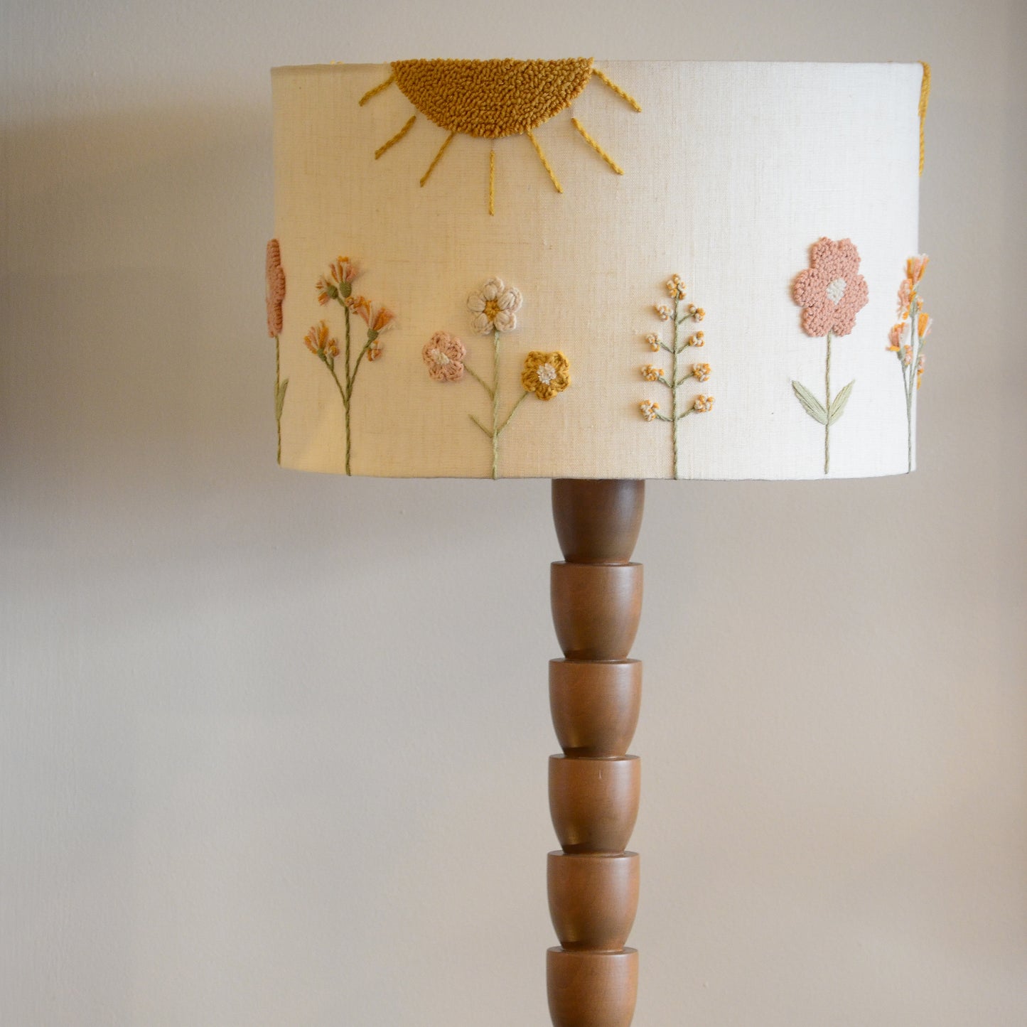 Soft Sun Garden Lamp Shade