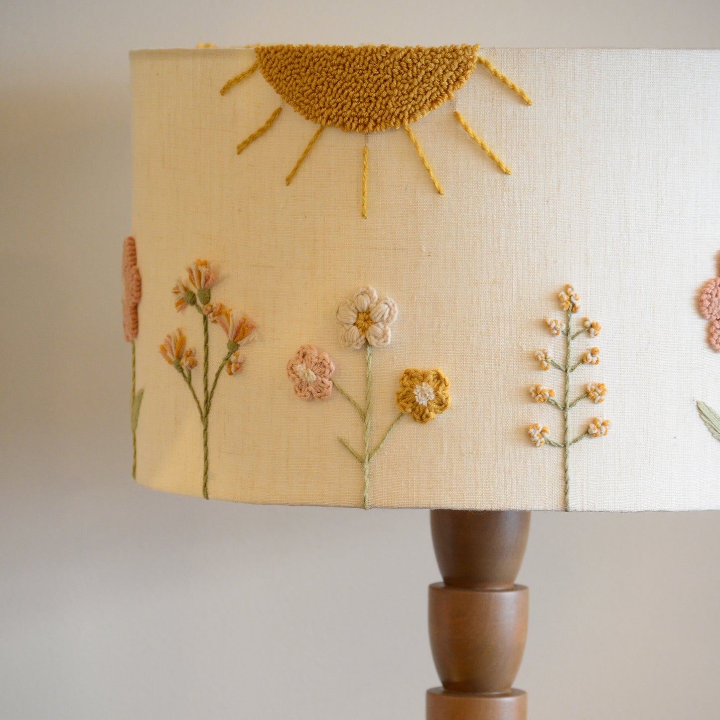 Soft Sun Garden Lamp Shade